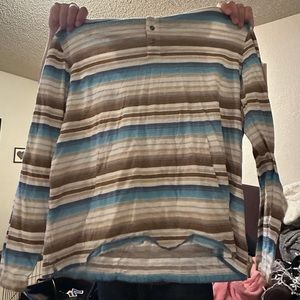 Stripped & Hooded men’s shirt